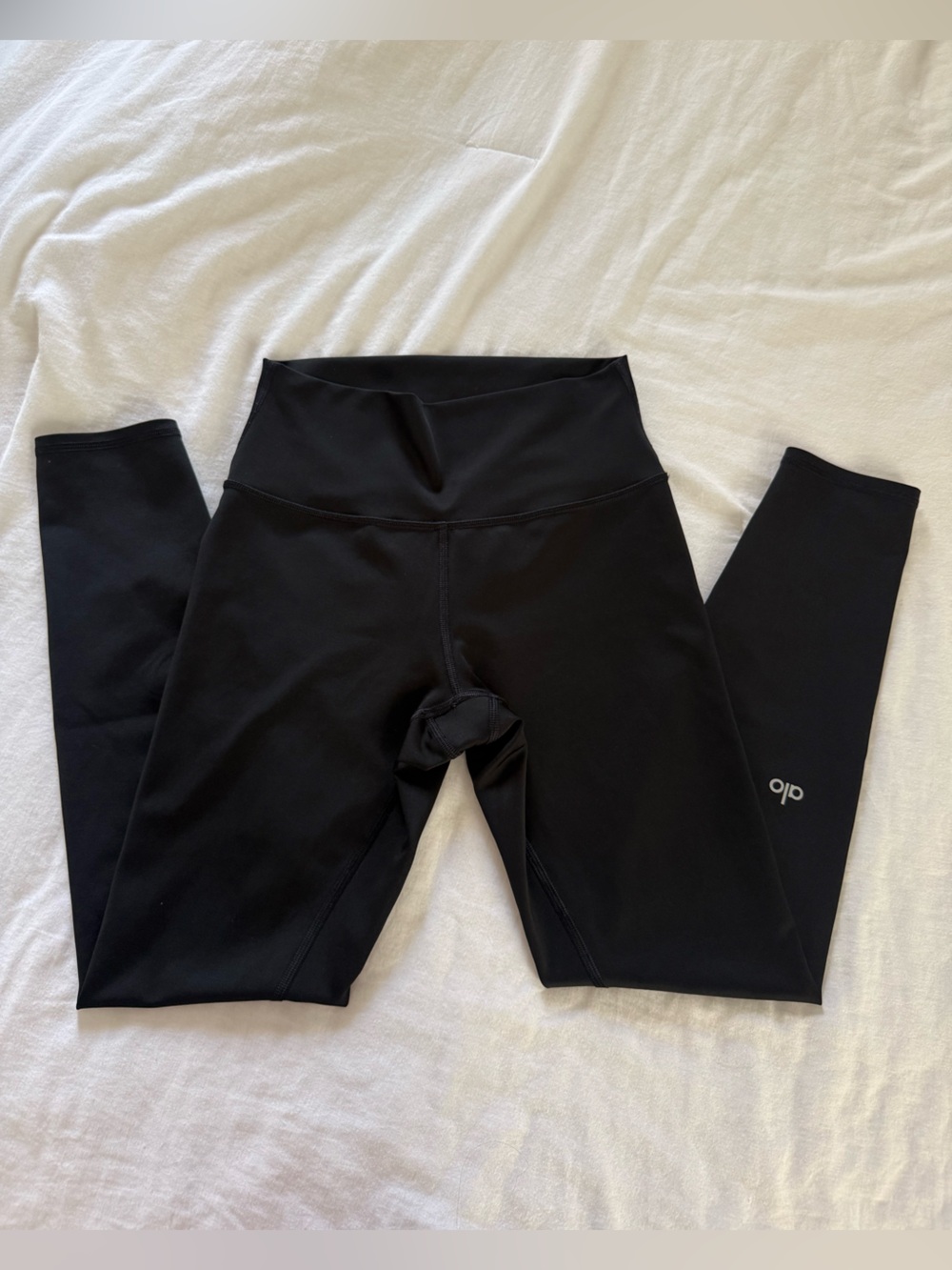 ALO Yoga Black High-Rise Performance 7/8 Leggings
